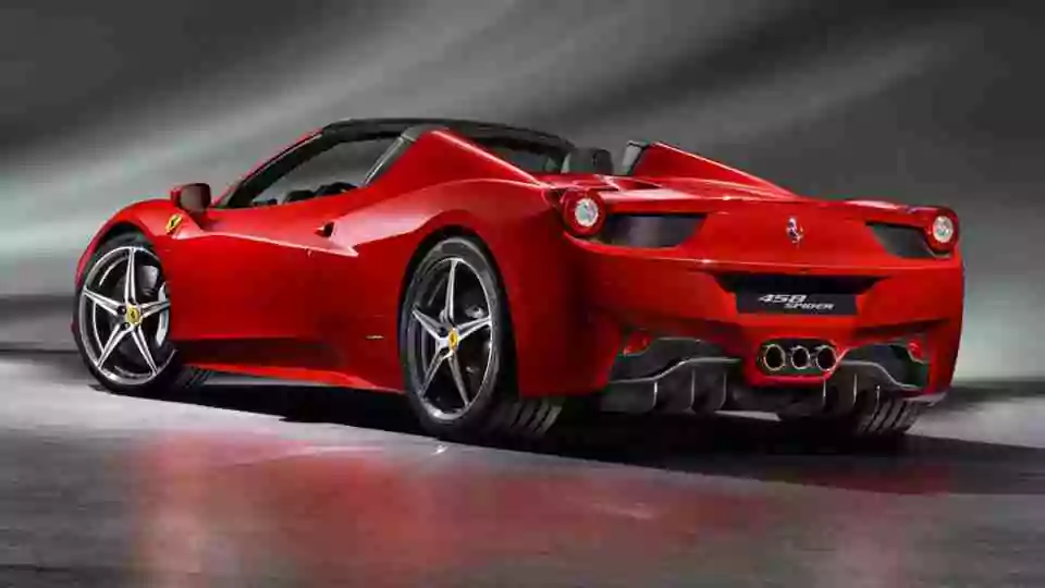 Rent A Ferrari 458 Spider For A Day Price