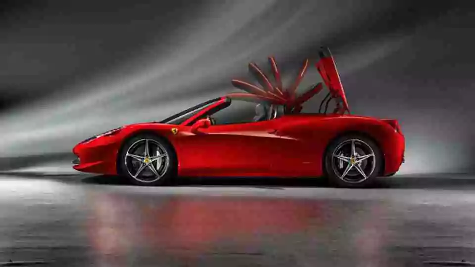 Ferrari 458 Spider Car Rental Dubai