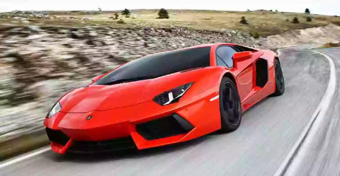 Rent A Lamborghini Aventador For An Hour In Dubai